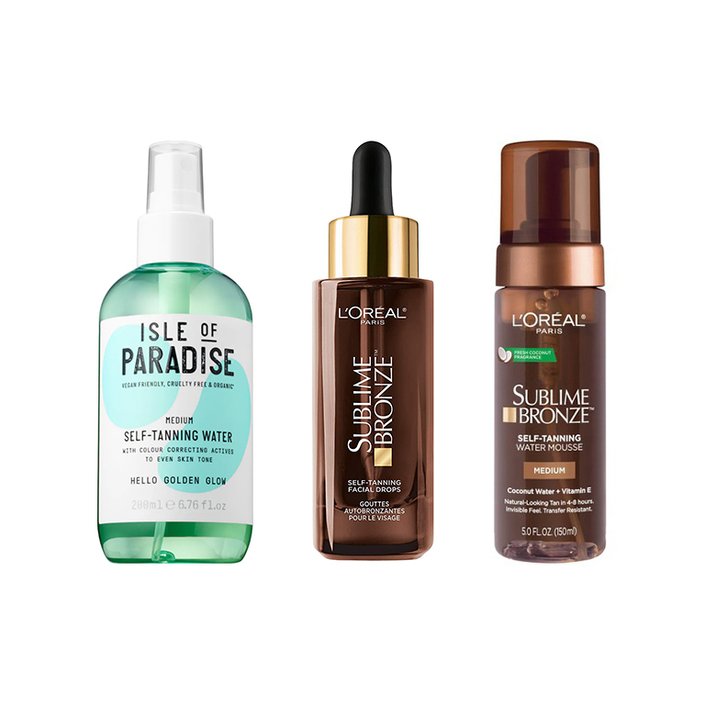 isle of paradise tanner, loreal paris tanner