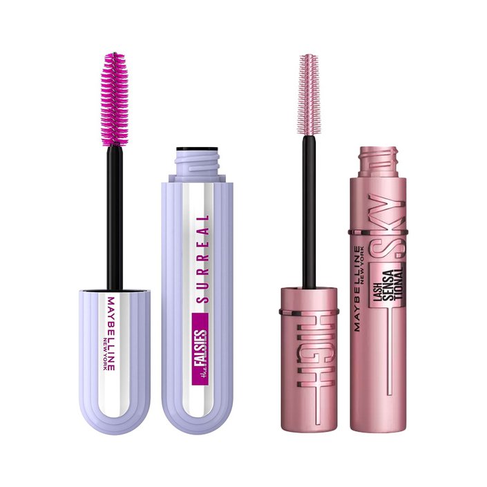 Maybelline New York the Falsies Surreal Washable Mascara and Maybelline New York Lash Sensational Sky High Washable Mascara