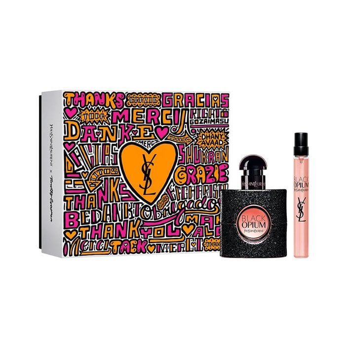 YSL Beauty Black Opium Eau De Parfum 2-Piece Gift Set
